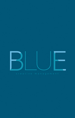 creative management BLUE/Photo design knote