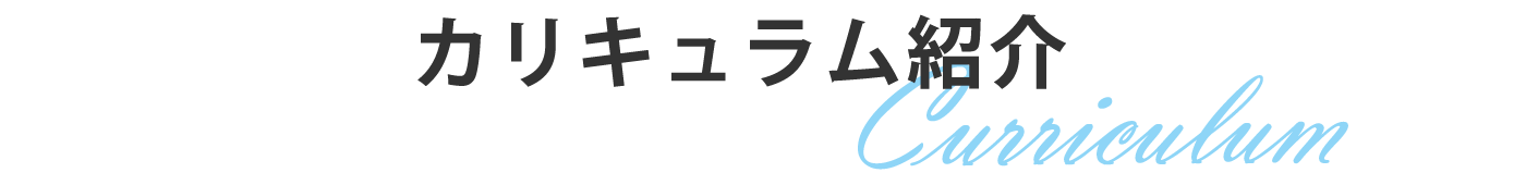 カリキュラム紹介