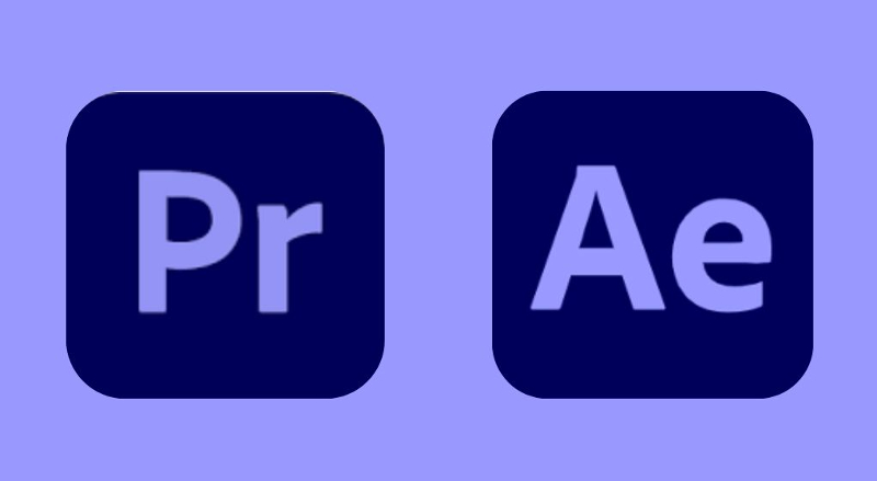 Adobe After EffectsとPremiere Pro_横並び