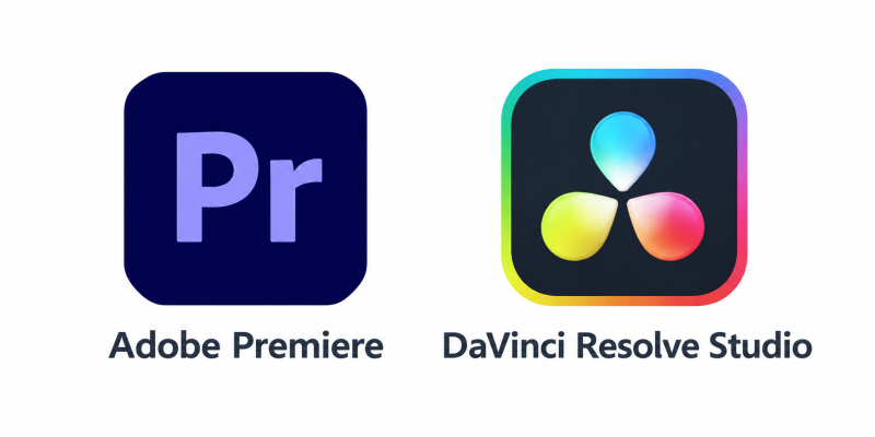 Adobe Premiere・DaVinci Resolve Studio